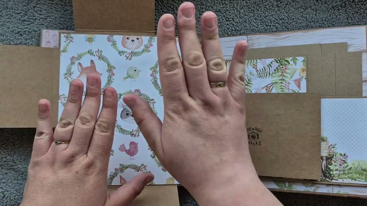 Duży album dziecięcy z kolekcji Woodland Cuties P13