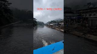 Pamba River Today Morning - One Side Blocked Due To Heavy Flood Water Batasari Travel Tales