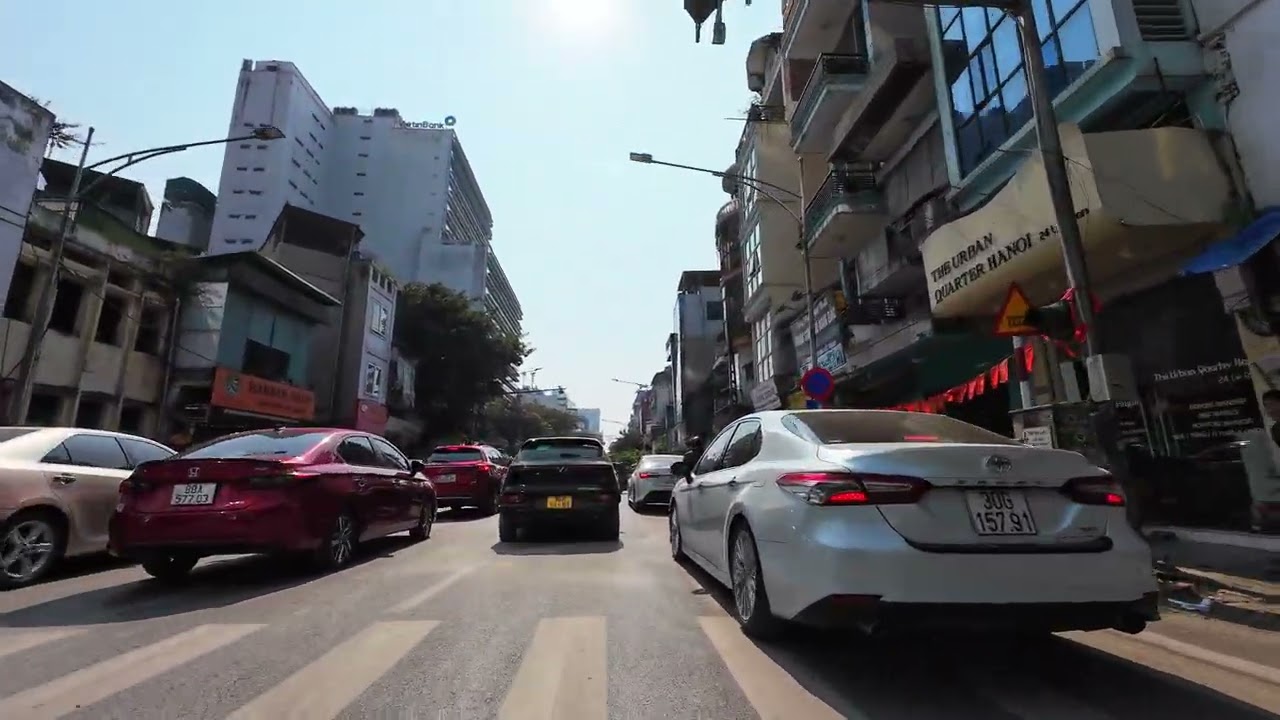 driving through the city  relaxing driving asmr ep13