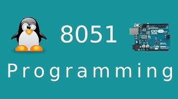 8051 MCU programming using Arduino/USBasp and open-source software packages
