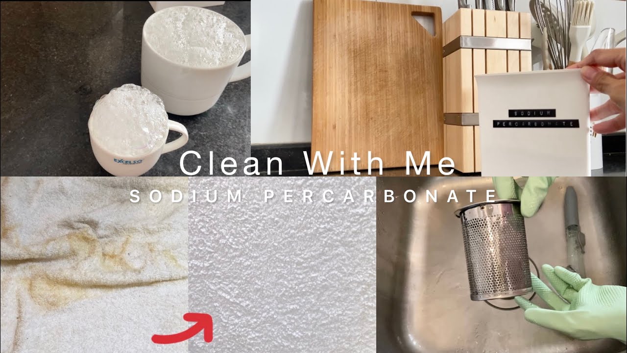 Kegunaan SODIUM PERCARBONATE Penghilang Noda untuk Semua Cleaning