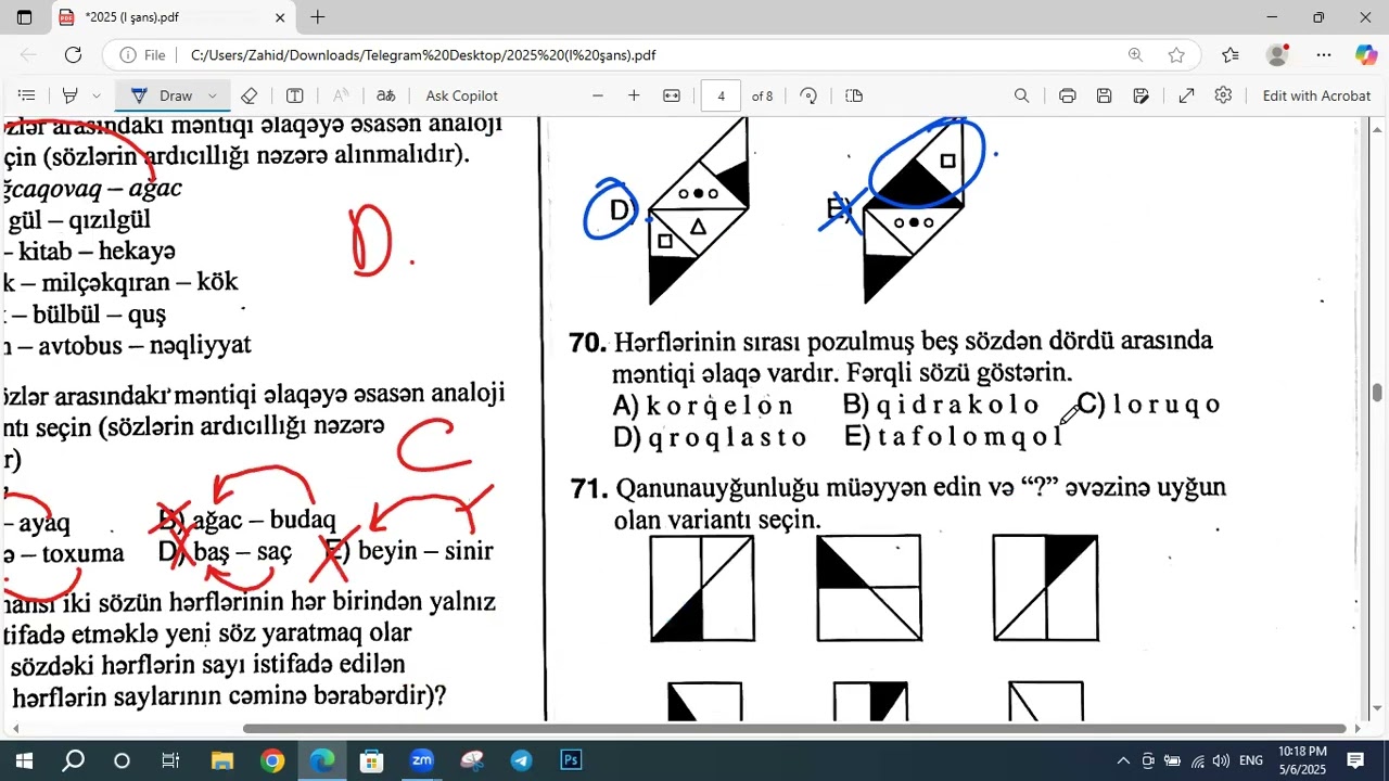 2025 qəbul l cəhd MƏNTİQ