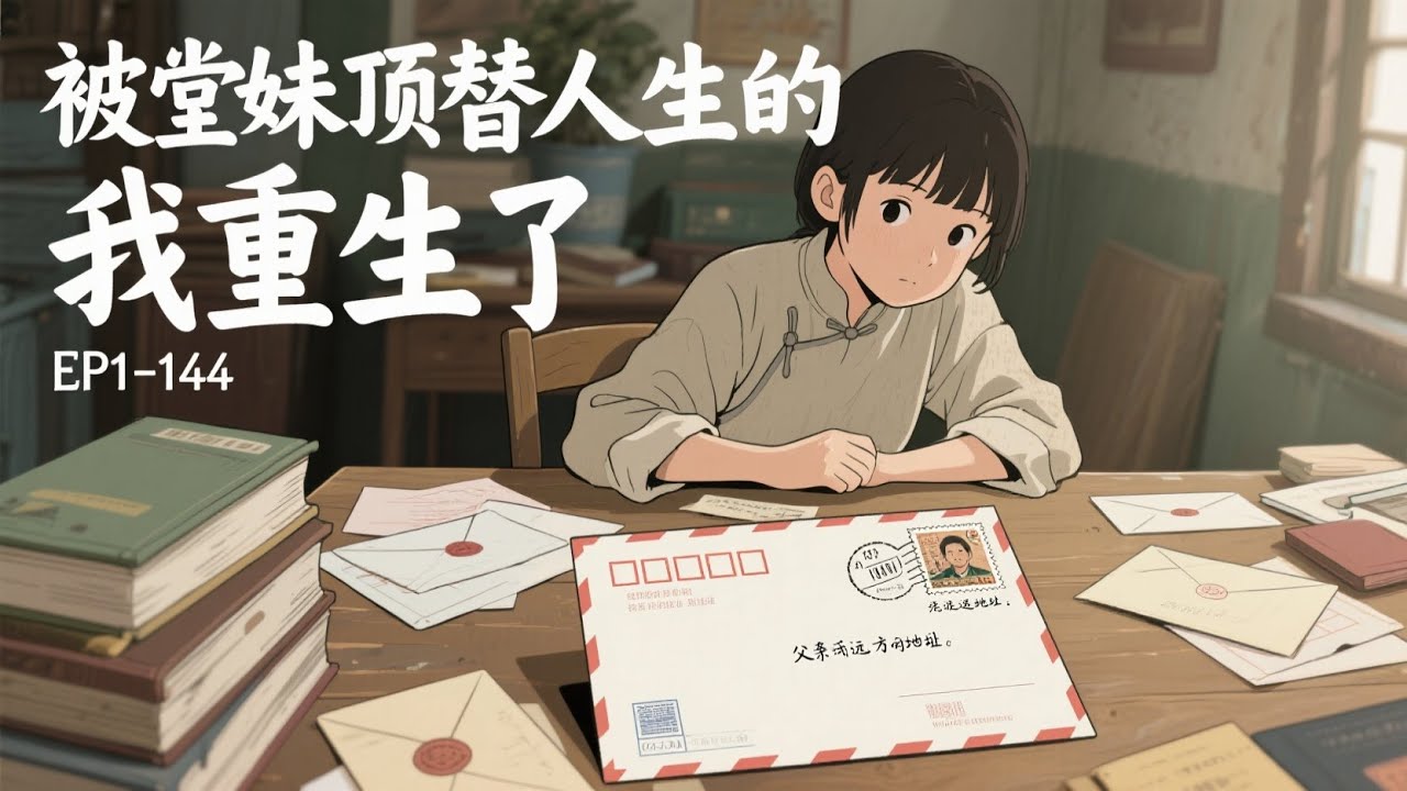 💥《被堂妹顶替人生的我重生了》EP1-144  18岁的袁绣有一个从小定的娃娃亲，她爸去世前拉着她的手告诉她，等她到了年龄就拍张照片，按他留下来的地址寄过去， #小說 #爽文#古風