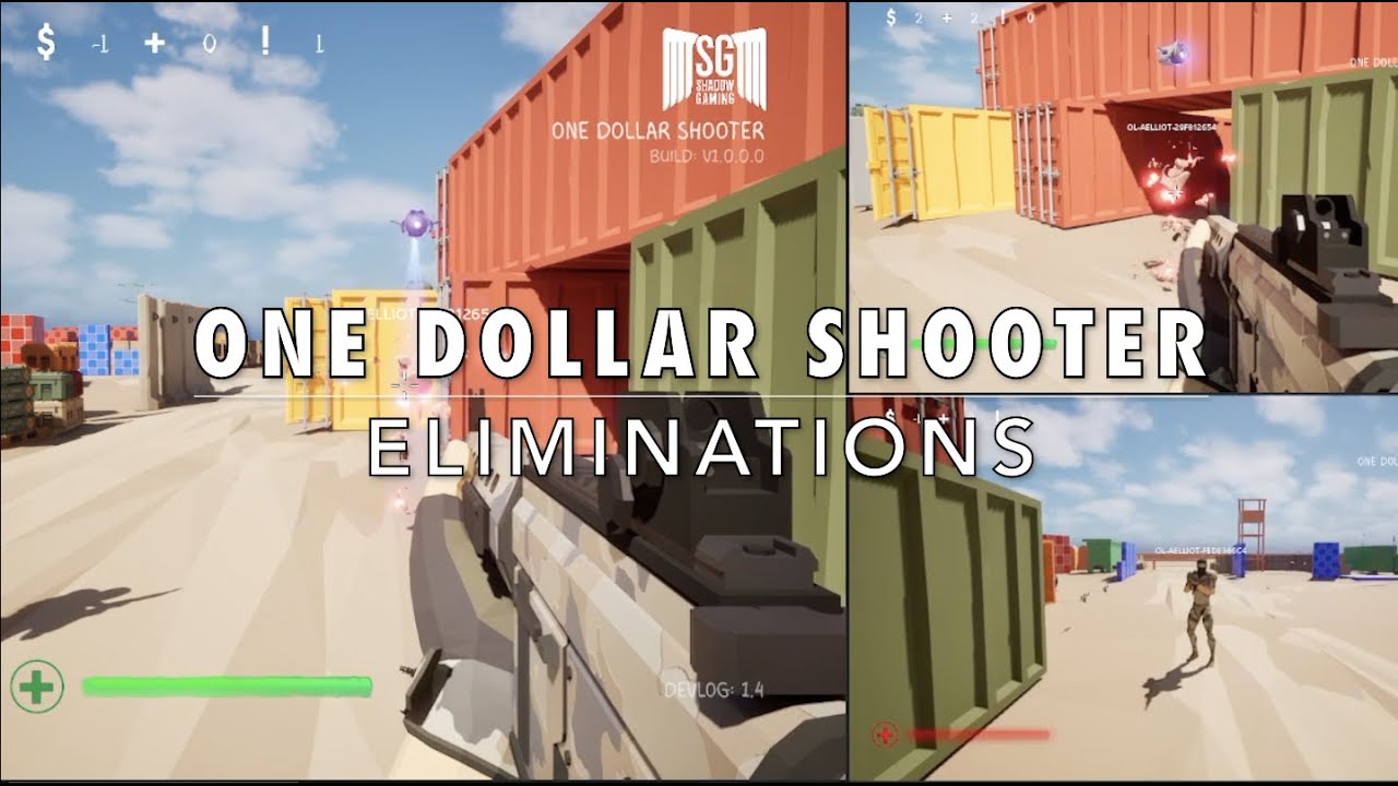 Multiplayer Eliminations | One Dollar Shooter Devlog | Unreal Engine 5