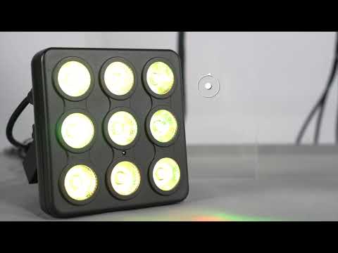 Світлодіодний прожектор FREE COLOR Square Par 94, видео 1