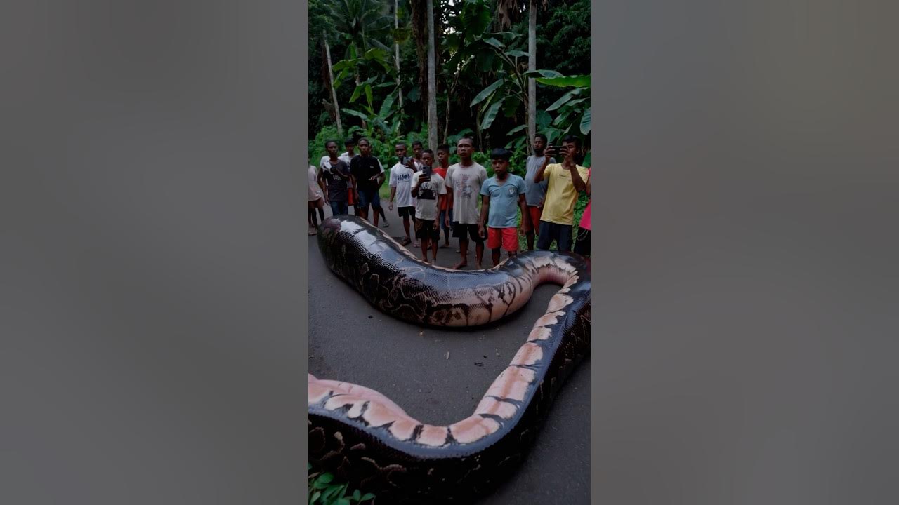 Massive Python Explodes! - YouTube