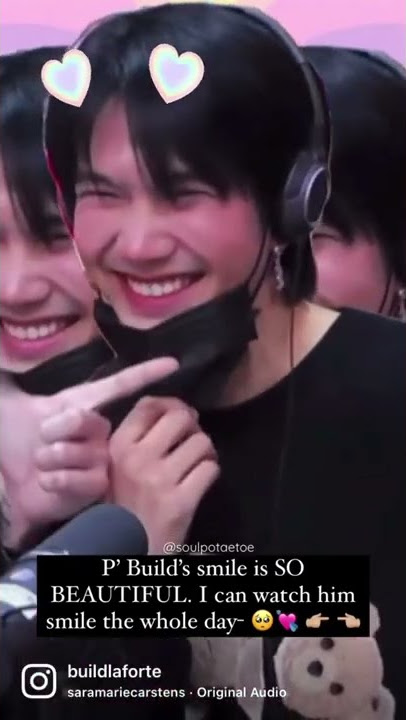 P’ build’s smile 🥰☺️👌🏽 #kinnporschetheseries #buildjakapan #biblebuild #bledit