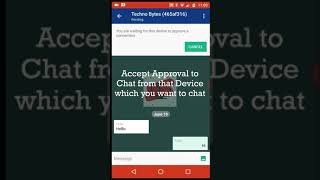 Bluetooth Chat in Android #shorts