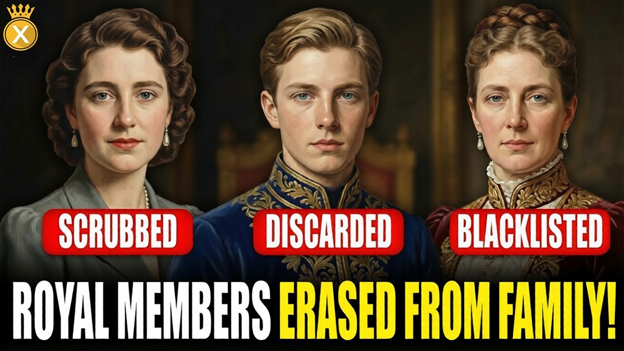 12 членов королевской семьи, которых забыли собственные семьи.