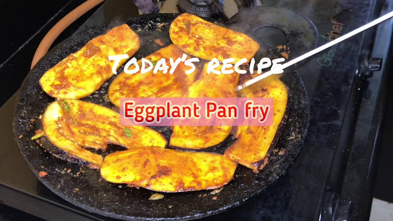 Brinjal fry in Tamil Eggplant fry recipe baingan fry recipe