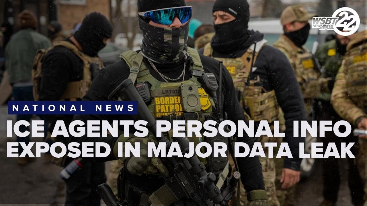 ICE and Border Patrol agents' personal info exposed in data leak