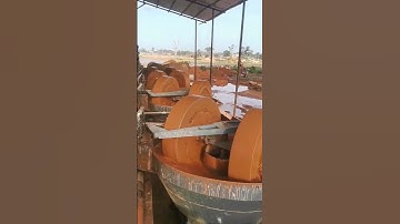 Gold grinding machine