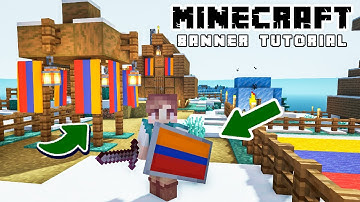 Minecraft: Armenia Flag Banner Tutorial 🇦🇲 | Ինչպես պատրաստել Հայաստանի դրոշը