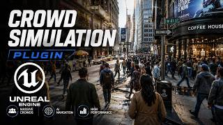 This UE5 Plugin Brings Cities to Life _ Crowd System