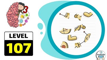 Brain Test 3 Level 107 (Latest version) Walkthrough
