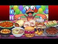 Rainbow friends animation Orange mukbang