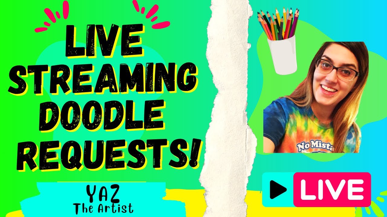 Doodle Requests LIVE! 🎉 Come say hai! 👋💜 - YouTube