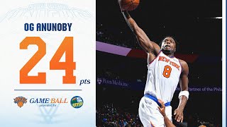OG Anunoby HAS HIS WAY vs Philadelphia 76ers | November 12, 2024