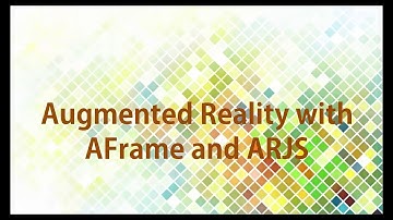 1. AR with AFrame and ARJS