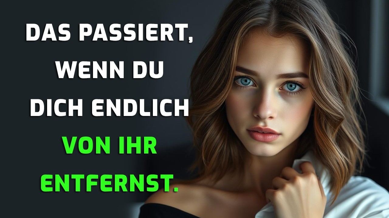 Das geschieht, wenn du dich von einer Frau distanzierst