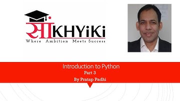 Introduction to Data Science with Python Programming - Part 3