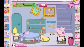 PEPPA PIG Cleaning Day, House Cleaning Game 😊 Свинка Пеппа Убирает Дом💛💛💛 screenshot 1
