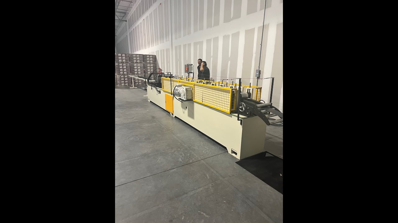 Drip Edge Roof Machine - YouTube