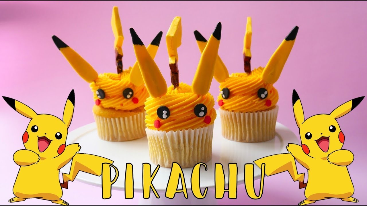 CUPCAKES DE PIKACHU | ALE HERVI