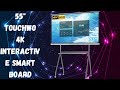 Ultimate 55" 4K Touchscreen Smart Board Review | TouchWo