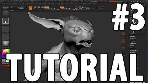 Zbrush Goblin Sculpt - Tutorial Part 3