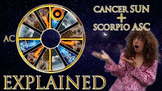 Your Astrology Explained Cancer Sun Scorpio Ascendant Sun Ascendant Series