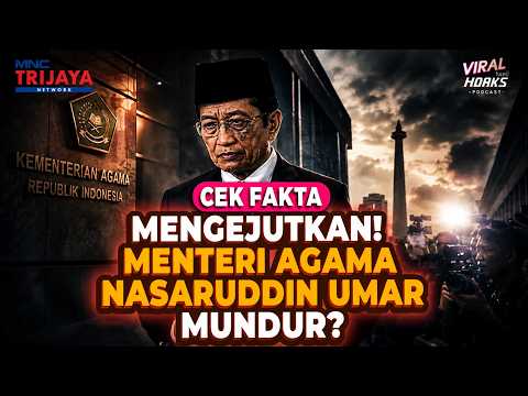 Is Minister of Religious Affairs Nasaruddin Umar Rumored to Have Resigned? Fact Check | VTH