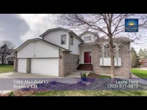 5383 Muirfield Ct, Boulder, CO home video tour