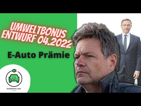 Umweltbonus für E-Auto ab 2023 offizieller Entwurf - BAFA Förderung ab 2023