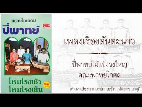 เพลงเรื่องต้นตะนาว : ปี่พาทย์ไม้แข็งวงใหญ่ คณะพาทยโกศล