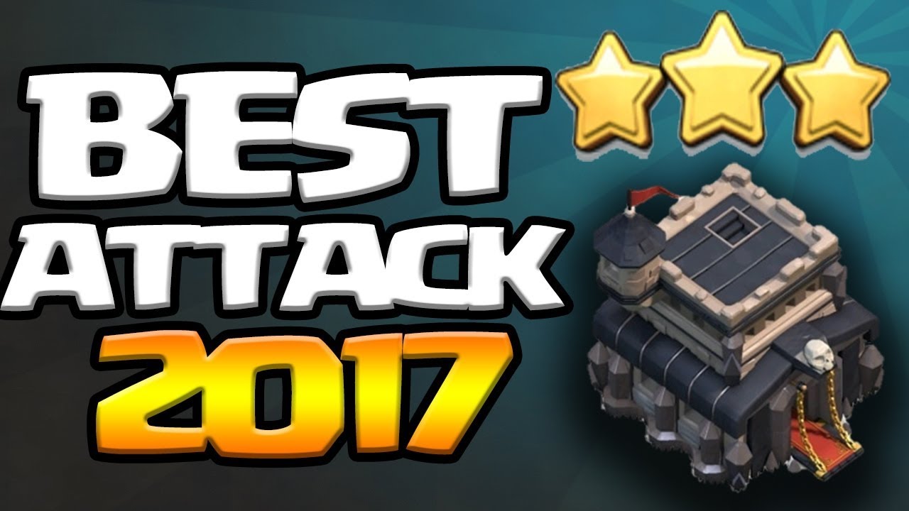 BEST TH9 3 STAR  ATTACK STRATEGY 2017!  Clash of Clans