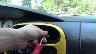 How to Install a Aftermarket Stereo in a 2004 Dodge Neon