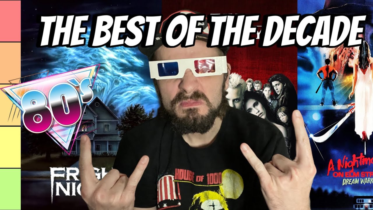 1980's Horror Movies Tier List | The Best Decade Ever