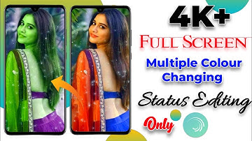 4K+ Full Screen new Trending multiple Colour change alight motion🔥Hindi || Moving Photo|| Vinit sah