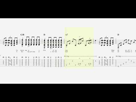 GUITAR TABS David Gilmour The Dimming Of The Day Guitar Guitarlessons Guitartabs Acoustic 