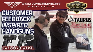 NEW G3X & G3XL From Taurus & Heritage PLUS REVOLVERS | Shooting Sports Showcase 2022