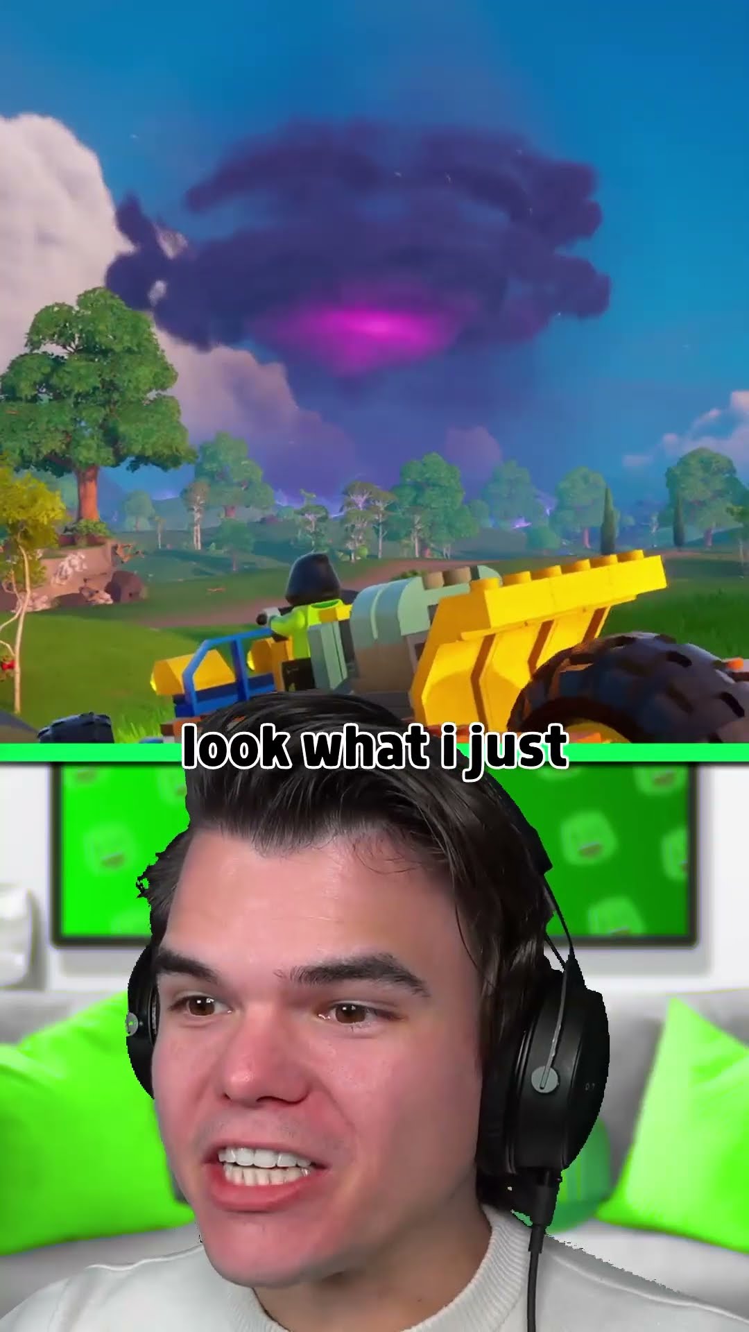 Chasing storms in LEGO Fortnite Odyssey #AD