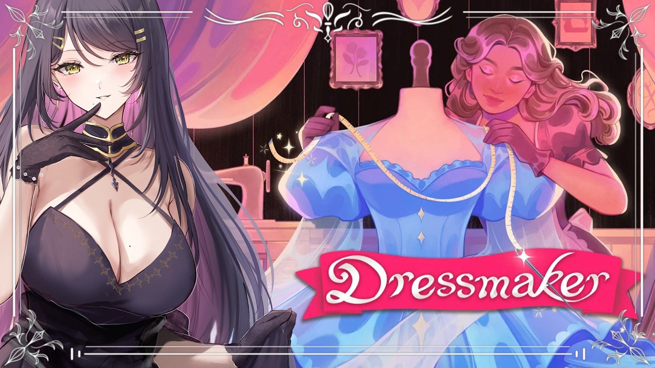 【 #Dressmaker 】ゆるゆるドレスを作りながらゆる雑談【 #個人vtuber 】