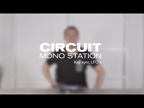 Novation // Circuit Mono Station v1.2 - Key Sync LFOs