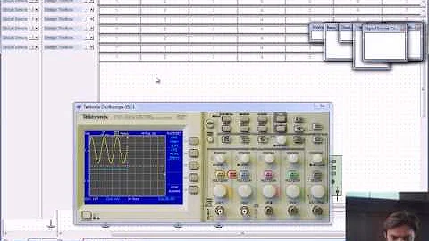Tektronix Oscilloscope Used to Measure Ripple Voltage - by Madhuri