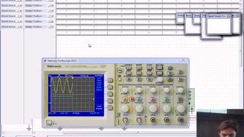 Tektronix Oscilloscope Used to Measure Ripple Voltage - by Madhuri
