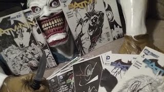 My Greg Capullo and Scott Snyder Signed Comic Books