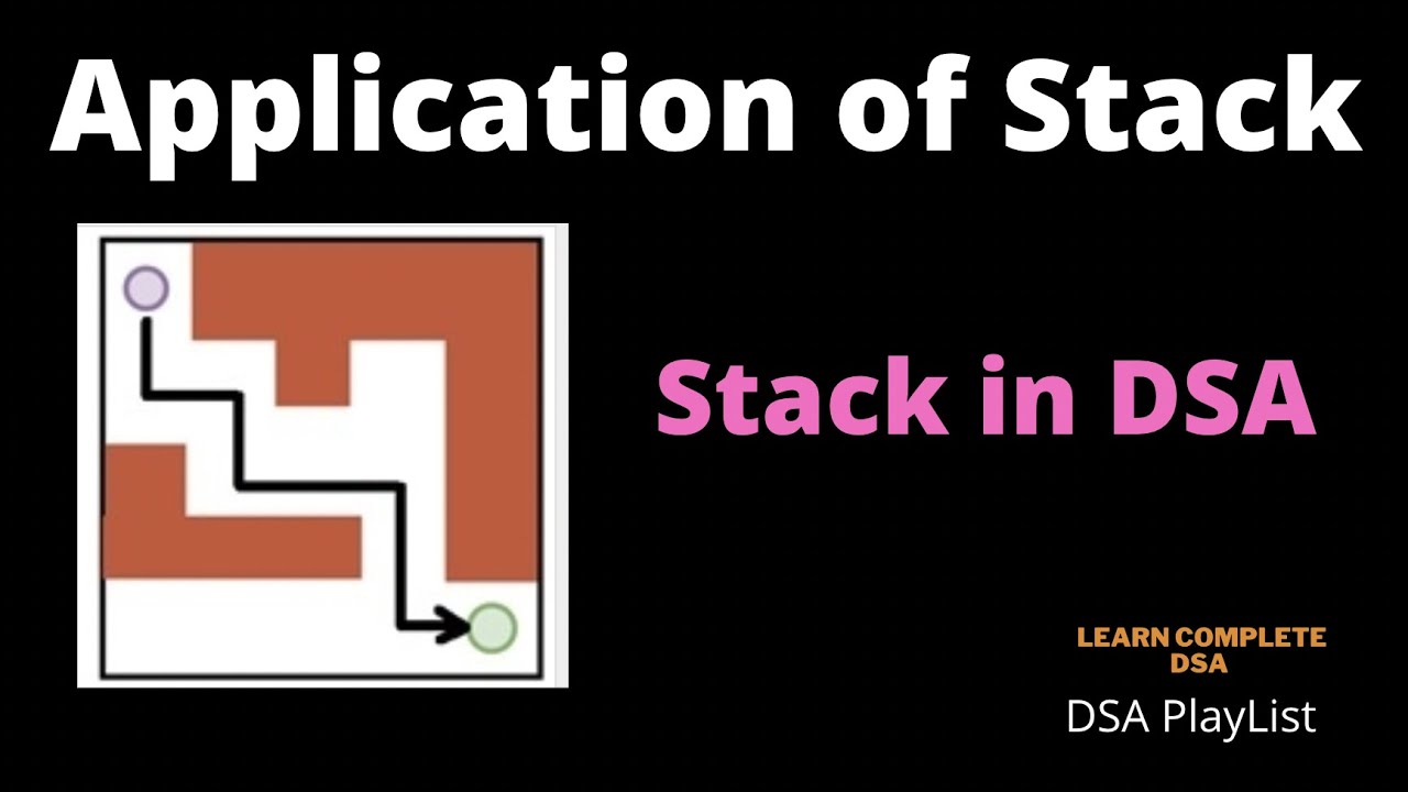 [Chapter #17] Application of Stack in DSA in Hindi | Data structure and ...