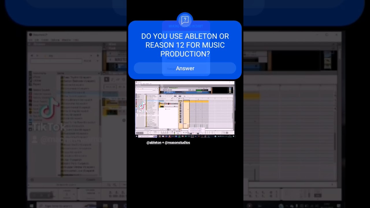ABLETON OR REASON 12??? 