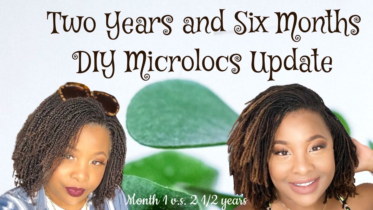 DIY Microlocs  2 and a Half Year Update